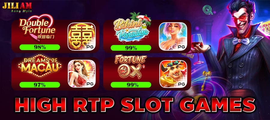 hight RTP slot games